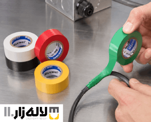 استفاده از نوار چسب برق 